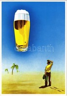 ** T1 Bier Macht Den Durst Erst Schön. Herausgegeben Von Der Bierwerbe GmbH Bad Godesberg / German Beer Advertisement - Non Classificati