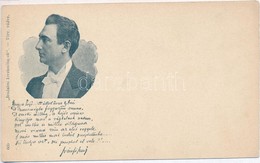 ** T2/T3 Ivánfi Jenő. 'Irodalmi Levelezőlapok' 669. / Hungarian Actor (EK) - Unclassified