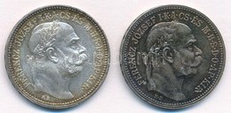 1915KB 1K Ag 'Ferenc József' (2x) T:1- Patina Adamo K5.1 - Ohne Zuordnung