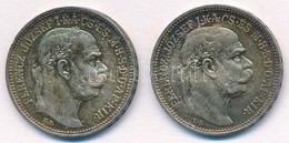 1915KB 1K Ag 'Ferenc József' (2x) T:1- Patina Adamo K5.1 - Zonder Classificatie