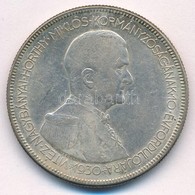 1930. 5P Ag 'Horthy Jobbra' T:2- Patina 
Adamo P8 - Ohne Zuordnung