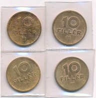 1946-1950. 10f Tombak (2xklf) + 1948. 10f Tombak (2x) T:1-,2 Patina - Ohne Zuordnung