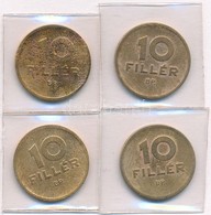 1946-1950. 10f Tombak (2xklf) + 1948. 10f Tombak (2x) T:1-,2 Patina - Non Classificati