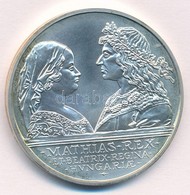 1990. 500Ft Ag 'Mátyás Király / Beatrix' T:BU Kis Patina Adamo EM113 - Zonder Classificatie