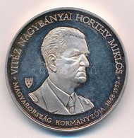 Bozó Gyula (1913-2004) 1993. 'Vitéz Nagybányai Horthy Miklós újratemetése Kenderesen' Ezüstözött Br Emlékérem (42,5mm) T - Zonder Classificatie