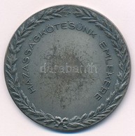 Lőrincz István (1901-1985) 1931. 'Házasságkötésünk Emlékére' Ezüstözött Emlékérem (50mm) T:2,2- - Non Classificati