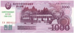 Észak-Korea 2018. 1000W T:I
North Korea 2018. 1000 Won C:UNC - Ohne Zuordnung