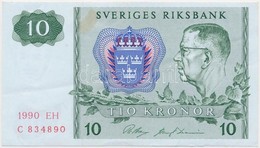 Svédország 1990. 10K T:III
Sweden 1990. 10 Kronor T:F - Ohne Zuordnung