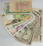 10db-os Vegyes Külföldi Bankjegy Tétel, Közte Amerikai Egyesült Államok, Irán, NDK T:III,III-
10pcs Of Various Banknotes - Ohne Zuordnung