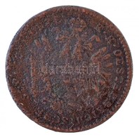 Ausztria 1858M 1kr Cu T:3 
Austria 1858M 1 Kreuzer Cu C:F 
Krause KM#2186 - Unclassified