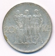 Csehszlovákia 1934. 20K Ag 'Ipar, Mezőgazdaság, üzlet' T:1-,2 Kis Patina
Czechoslovakia 1934. 20 Korun Ag 'Industry, Agr - Ohne Zuordnung