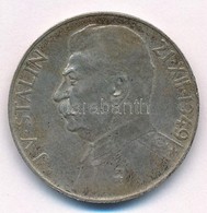 Csehszlovákia 1949. 100K Ag 'Sztálin' T:2 Patina
Czechoslovakia 1949. 100 Korun Ag 'Stalin' C:XF Patina 
Krause KM#30 - Ohne Zuordnung