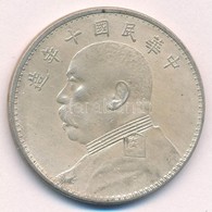 Kína 1921. 1$ (1Y) Ag 'Yüan Shihkai' 7 Karakter (26,86g) T:2,2-
China 1921. 1 Dollar (1 Yuan) Ag 'Yüan Shihkai' 7 Charac - Ohne Zuordnung