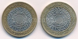 Nagy-Britannia 2000-2001. 2Ł (2xklf) T:1-,2
Great Britain 2000-2001. 2 Pounds (2xdiff) C:AU,XF - Ohne Zuordnung