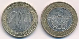 Nagy-Britannia 2003-2004. 2Ł (2xklf) T:1-,2
Great Britain 2003-2004. 2 Pounds (2xdiff) C:AU,XF - Ohne Zuordnung