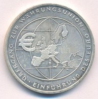 Németország 2002F 10E Ag 'Euro Bevezetése' T:1-
Germany 2002F 10 Euro Ag 'Introduction Of The Euro' C:AU - Ohne Zuordnung