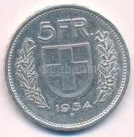 Svájc 1954B 5Fr Ag T:2 Kis Ph.
Switzerland 1954B 5 Francs Ag C:XF Small Edge Error
Krause KM#40 - Ohne Zuordnung