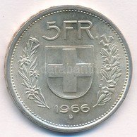 Svájc 1966B 5Fr Ag T:1-
Switzerland 1966B 5 Francs Ag C:AU
Krause KM#40 - Zonder Classificatie