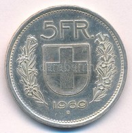 Svájc 1969B 5Fr Ag T:1-,2
Switzerland 1969B 5 Francs Ag C:AU,XF 
Krause KM#40 - Ohne Zuordnung