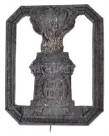 1917. '1914-1917' Első Világháborús Zn Sapkajelvény (29x24mm) T:1-,2 - Andere & Zonder Classificatie