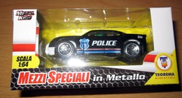 POLICE CAR METAL TEOREMA MEZZI SPECIALI  NEW BOX - Autres & Non Classés