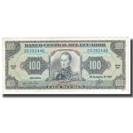 Billet, Équateur, 100 Sucres, 1993, 1993-08-20, KM:123, NEUF - Equateur