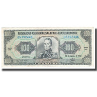 Billet, Équateur, 100 Sucres, 1993, 1993-08-20, KM:123, NEUF - Ecuador