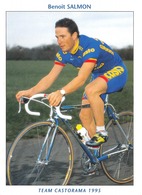 Benoit SALMON - Cycliste Team Castorama 1995 - Né à Dinan - Habite à PLANCOËT - Plancoët