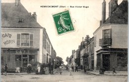 Delcampe - 17 HENRICHEMONT - Rue Victor Hugo - Café Morin - Henrichemont