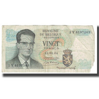 Billet, Belgique, 20 Francs, 1964, 1964-06-15, KM:138, TB - Altri & Non Classificati