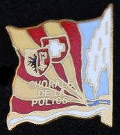 CHORALE DE LA POLICE GENEVE - SUISSE - POLIZEI - DRAPEAU GENEVOIS - SUISSE - JET D'EAU - POLIZEI - POLICIA - GENF-  (22) - Police