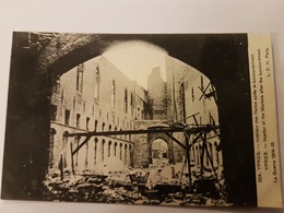 CPA YPRES IAPER INTERIEUR HALLES APRES LE BOMBARDEMENT GUERRE 1914 - Ieper