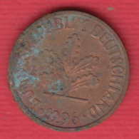 F7556 / - 2 Pfening - 1996 ( D ) - Federal Republic Of Germany Deutschland Allemagne , Coins Munzen Monnaies Monete - 2 Pfennig