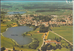 KISSLEGG 7964 - Panorama Luftbild, Flugaufnahme Mit Zeller See Und Obersee  1988 - Kisslegg