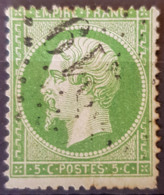 FRANCE - Canceled - YT 20, Mi 19 - 5c - 1862 Napoleon III