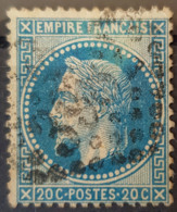 FRANCE - Canceled - YT 29B, Mi 28a - 20c - 1863-1870 Napoleon III With Laurels