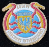 SAPEURS POMPIERS -CONCOURS INTERNATIONNAL - EQUIPE - LANCE - VILLENEUVE - CANTON DE VAUD - SERVICE DU FEU -       (22) - Feuerwehr