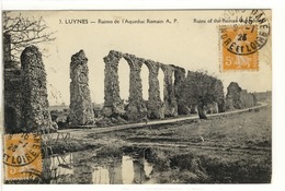 Carte Postale Ancienne Luynes - Ruines De L'Aqueduc Romain - Luynes