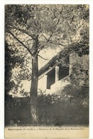 Carte Postale Ancienne Meyrargues - Extérieur De La Chapelle De La Mère De Dieu - Meyrargues