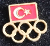 COMITE OLYMPIQUE TURC -TURQUIE - ANNEAUX   -      (22) - Olympische Spelen