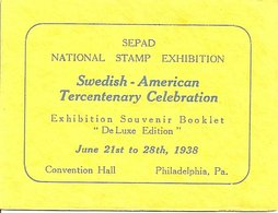 SWEDEN, 1938, Sepad Exhibition Souvenir Booklet - 1904-50