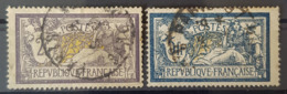 FRANCE - Canceled - YT 122, 123C - 2F 5F - Used Stamps