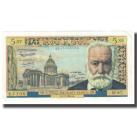 France, 5 Nouveaux Francs, Victor Hugo, 1962, 1962-07-05, SPL, Fayette:56.12 - 5 NF 1959-1965 ''Victor Hugo''