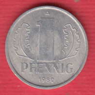 F7595 / - 1 Pfening - 1980 ( A ) - DDR Germany Deutschland Allemagne , Coins Munzen Monnaies Monete - 1 Pfennig