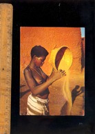 République De HAUTE VOLTA Burkina Faso : Jeune Fille Seins Nus Nue Nude Breast Woman / Timbre Poste Aérienne 1970 Stamp - Burkina Faso