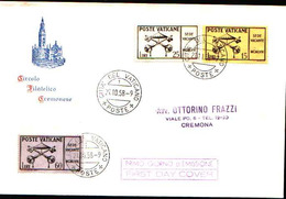 13328a)F.D.C.   Sede Vacante - 21 Ottobre 1958 - FDC