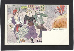 CPA Louis Lessieux Art Nouveau Carte Ancienne 9X14 Non Circulé Révolution - Lessieux