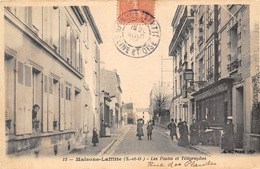 78-MAISONS-LAFFITEE- LES POSTES ET TELEGRAPHES - Maisons-Laffitte