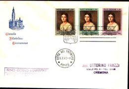 13330a)F.D.C.  Centenario Della Morte Di Pauline Marie Jaricot - 5 Luglio 1962 - FDC