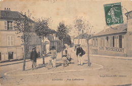 78-ACHERES- RUE COFFINIERES - Acheres